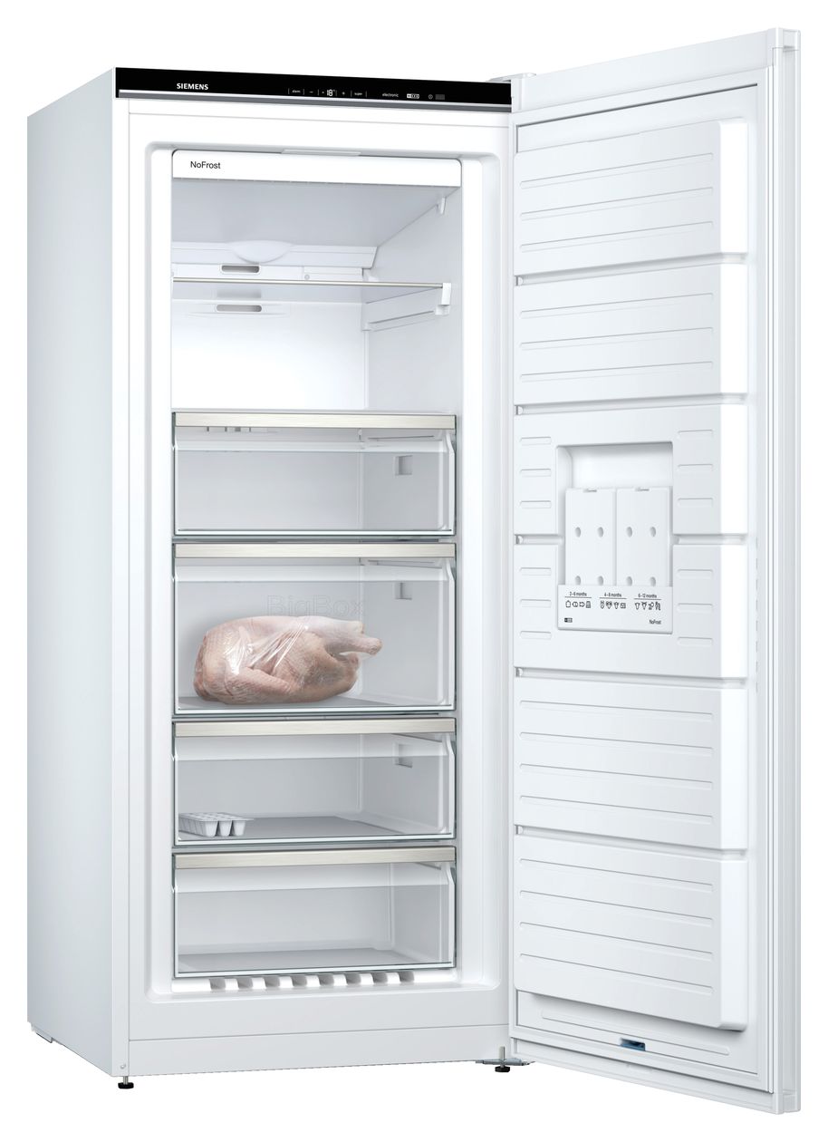 iQ500 GS51NUWDP 290 l Gefrierschrank 201 kWh Jahr NoFrost  (Weiß) 