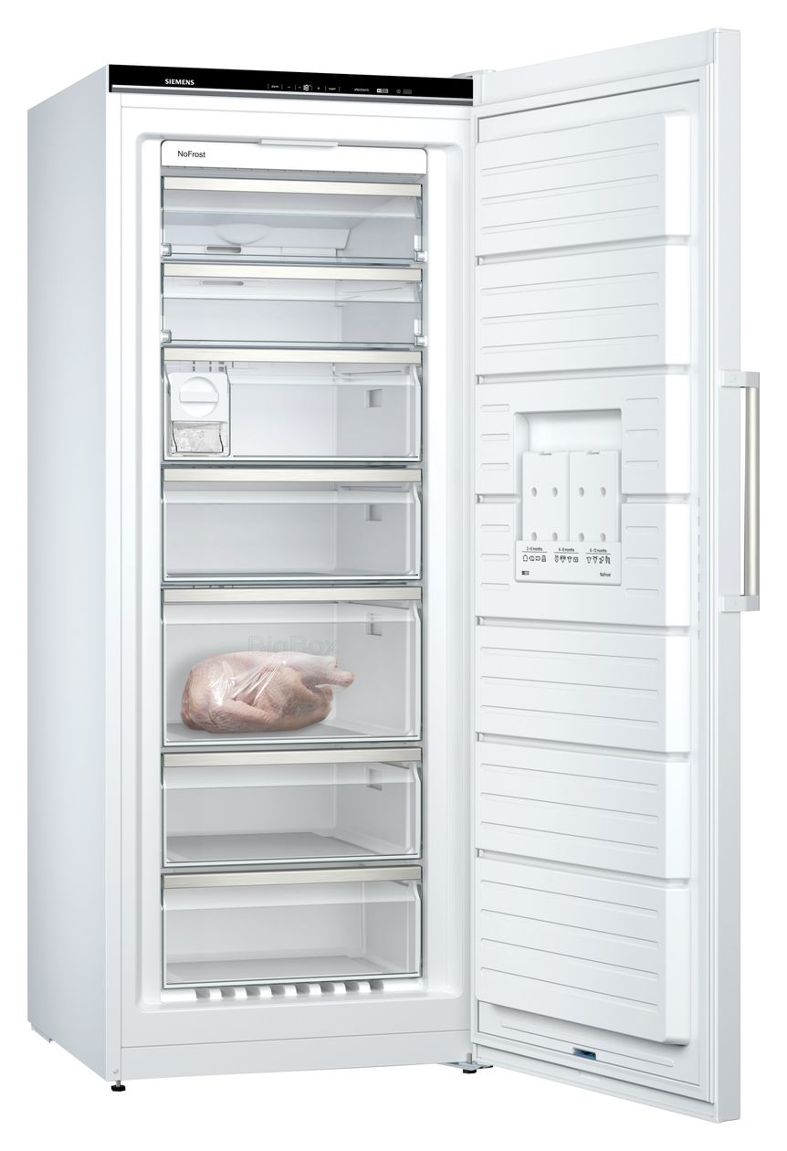 iQ500 GS54NAWCV 328 l Gefrierschrank 170 kWh Jahr NoFrost  (Weiß) 