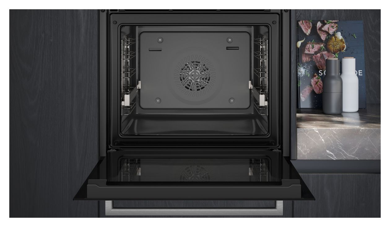 iQ500 HB337G6S3 Einbaubackofen groß AutoClean 