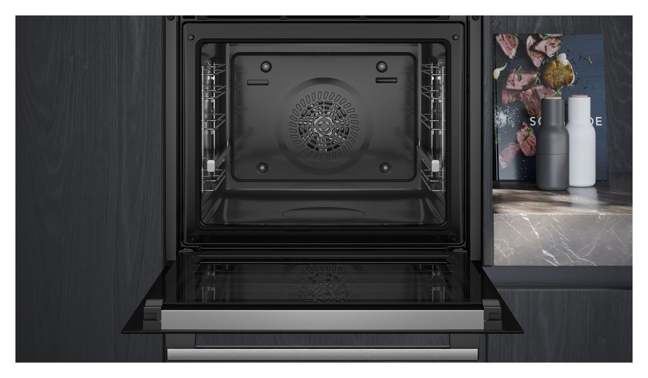 iQ500 HB578GES3 Einbaubackofen groß AutoClean 