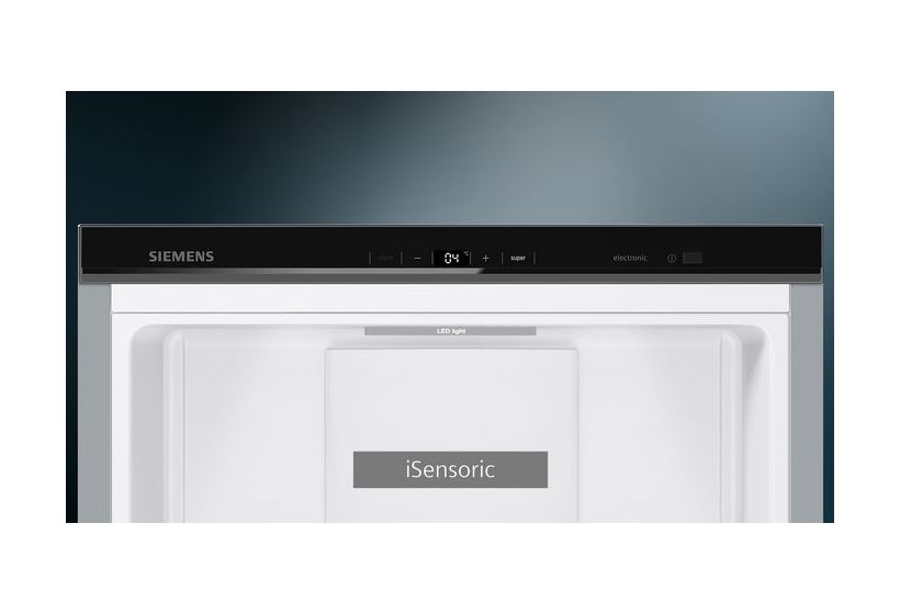 iQ500 KA95FPIEP Europäischer Side-by-Side Kühl-/ Gefrierkombination 309 l / 242 l NoFrost  (Edelstahl) 