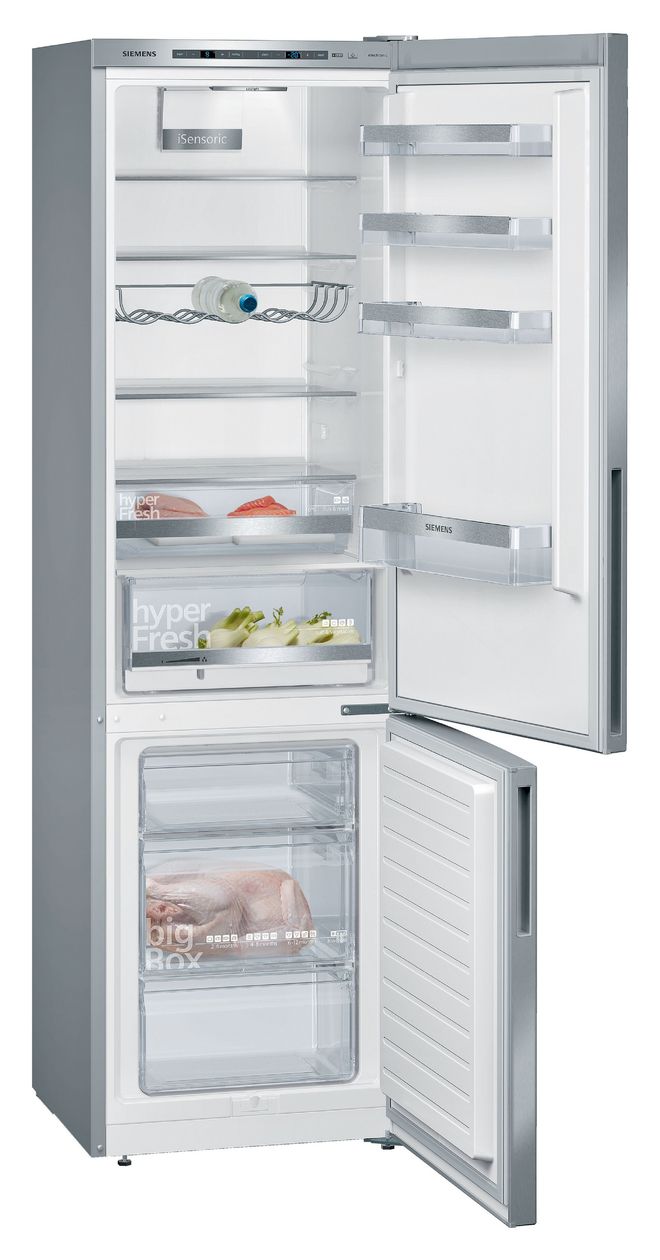 iQ500 KG39EAICA 249 l / 94 l Kühl-Gefrierkombi freistehend 149 kWh Jahr  (Silber) 