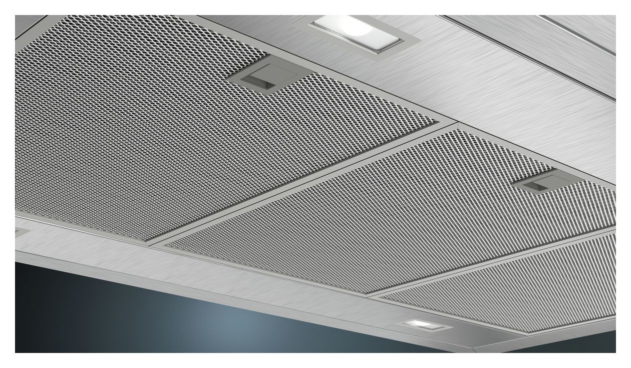 iQ500 LF97BCP50 Abluft/Umluft Dunstabzugshaube/Esse Insel 90 cm (Edelstahl) 