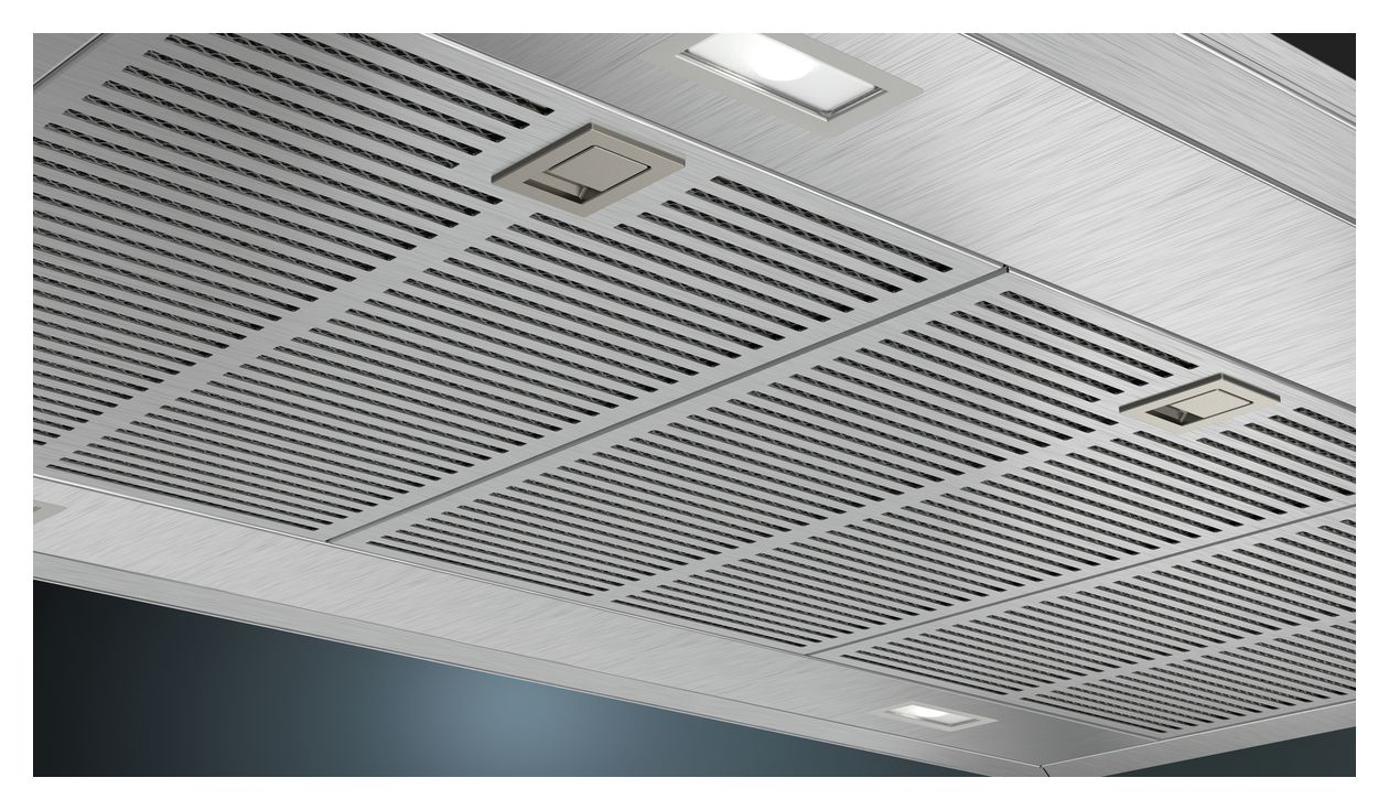 iQ500 LF98BIP50 Abluft/Umluft Dunstabzugshaube/Esse Insel 90 cm (Edelstahl) 