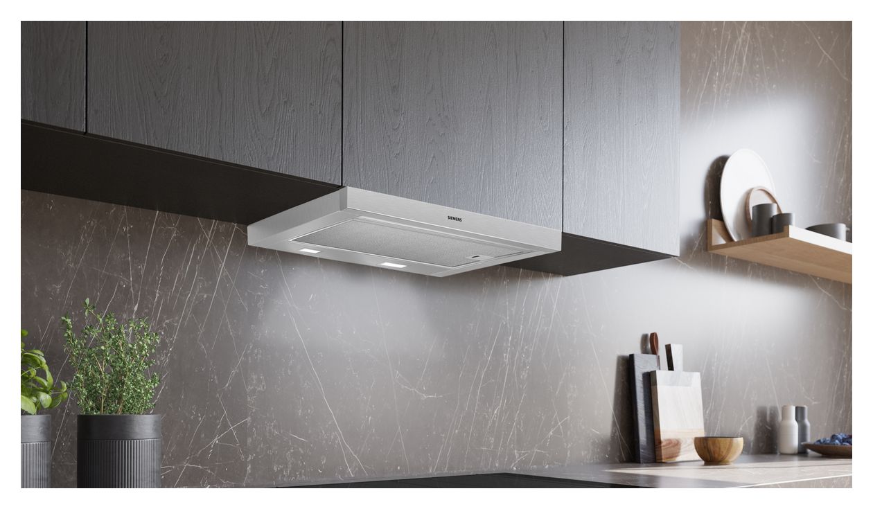 iQ500 LI67RA561 Abluft/Umluft Dunstabzugshaube/Esse Einbau 60 cm (Edelstahl) 