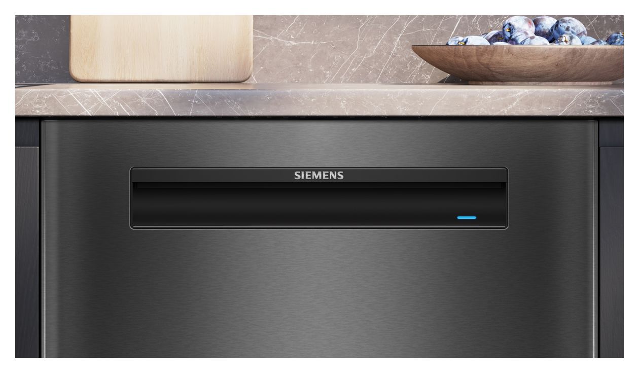 iQ500 SN15EC06CS 60 cm Geschirrspüler unterbaufähig Sehr leise 14 Maßgedecke aquaStop Funktion Heat exchanger/Drying assistant 