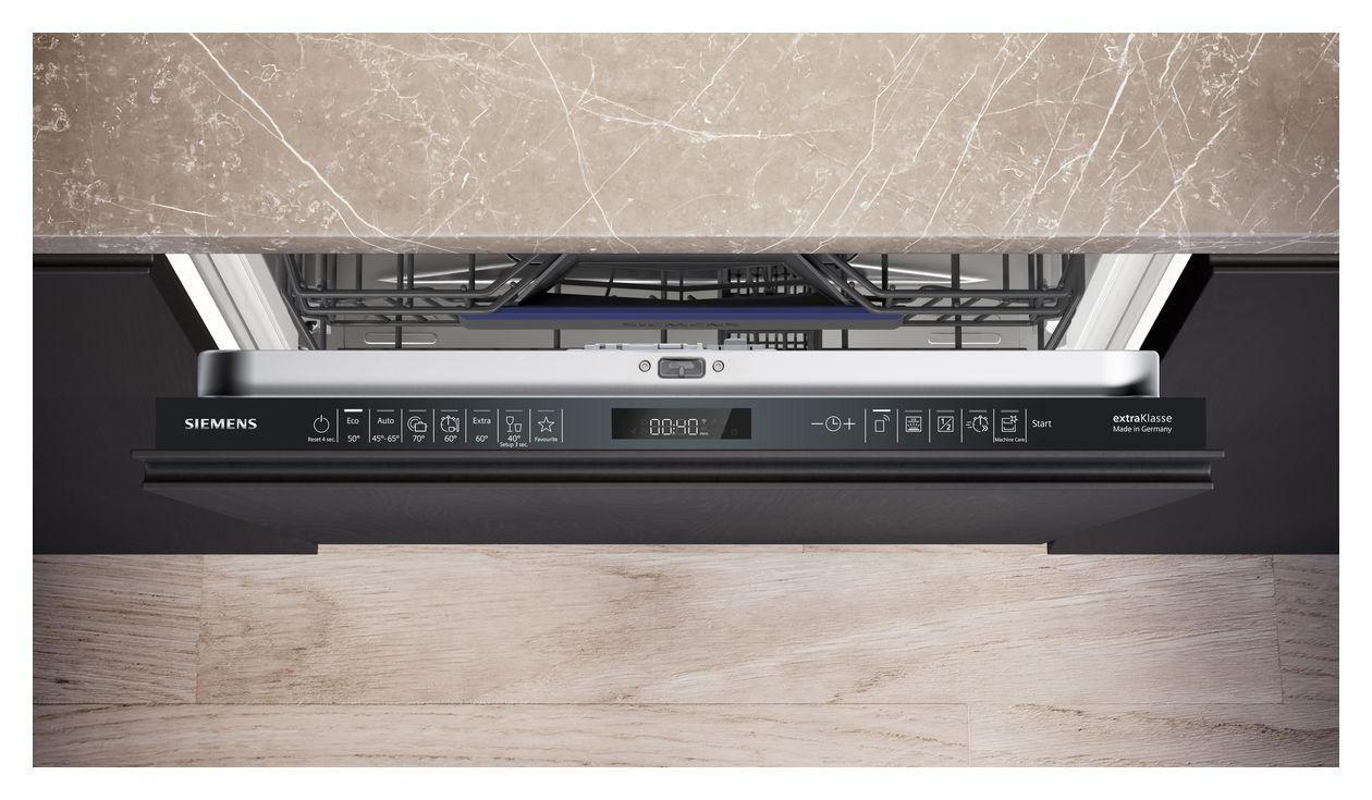 iQ500 SX75EX04CE 60 cm Geschirrspüler freistehend Sehr leise 14 Maßgedecke aquaStop Funktion Wärmetauscher/Türöffnungstrocknung 