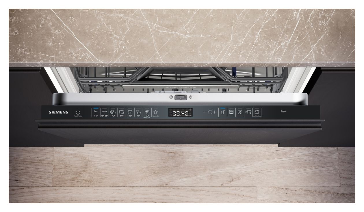 iQ500 SX95EX12CE 60 cm Geschirrspüler vollintegriert (ohne Front) Sehr leise 14 Maßgedecke aquaStop Funktion Wärmetauscher 