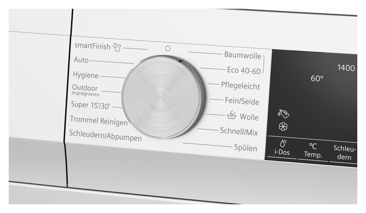 iQ500 WG44G2F1EM 9 kg Frontlader Waschmaschine 1400 U/min aquaStop Funktion 