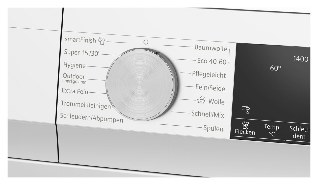 iQ500 WG44G2Z90 9 kg Frontlader Waschmaschine 1400 U/min aquaStop Funktion 