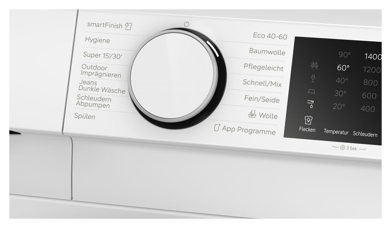 iQ500 WG44J209 9 kg Frontlader Waschmaschine 1400 U/min aquaStop Funktion 