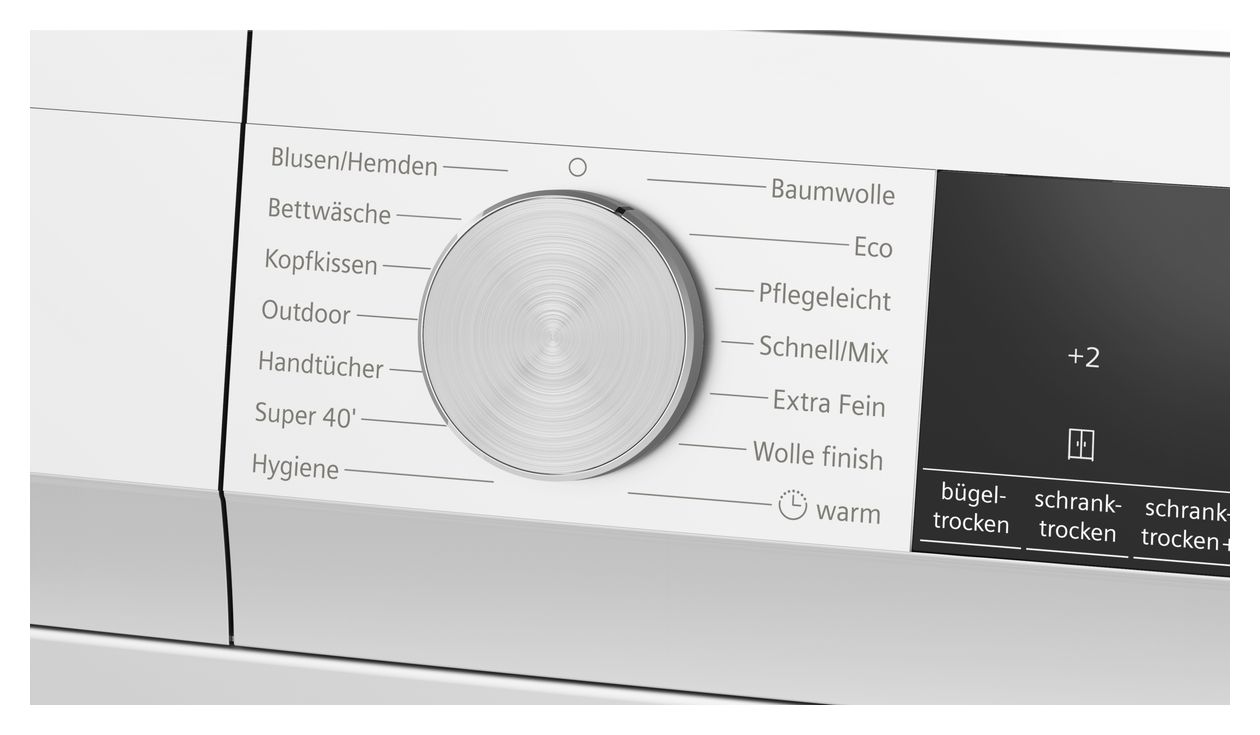 iQ500 WQ33G2EEM Wärmepumpen Trockner Frontlader 