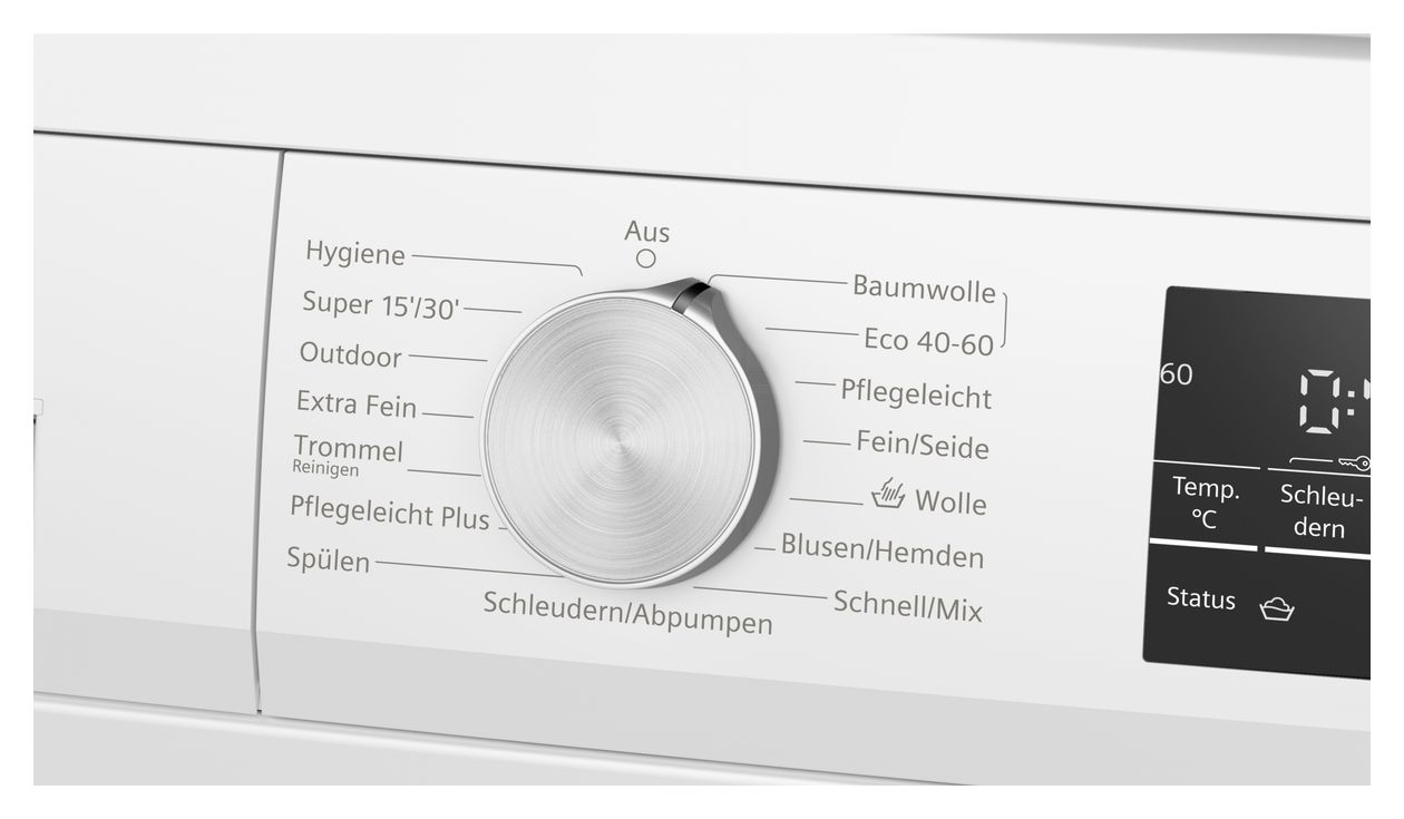 iQ500 WU14UT42 9 kg Frontlader Waschmaschine 1400 U/min aquaStop Funktion 
