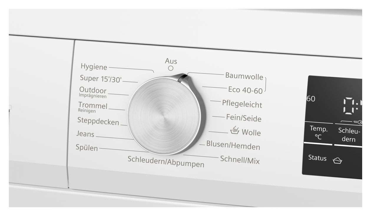 iQ500 WU14UT72EX 9 kg Frontlader Waschmaschine 1400 U/min aquaStop Funktion AutoClean 