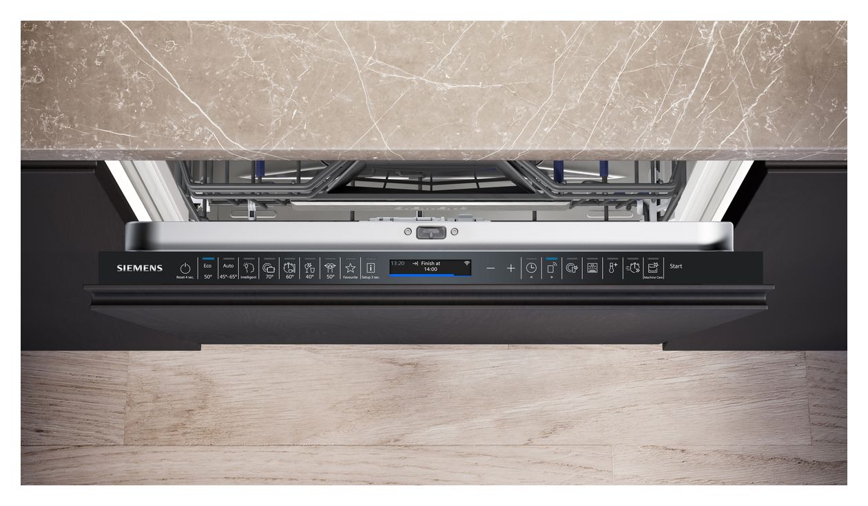 iQ700 SN87TX00CE 60 cm Geschirrspüler vollintegriert (ohne Front) Leise 14 Maßgedecke aquaStop Funktion Zeolithe 