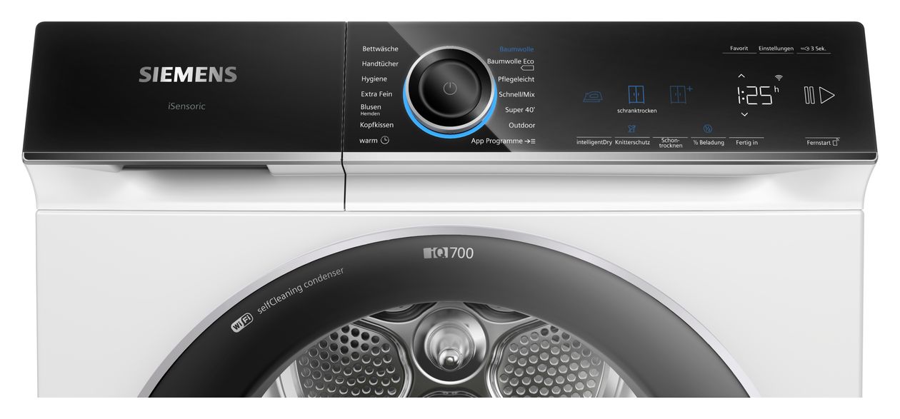 iQ700 WQ45B2B40 Wärmepumpen Trockner Frontlader AutoClean 