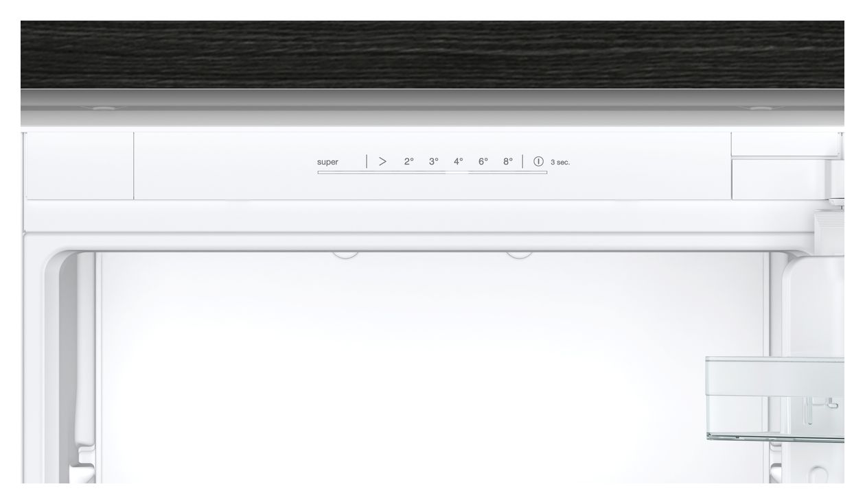 iQ100 KI86NNSE0 Schlepptür 184 l Kühlteil 76 l Gefrierteil Einbau Kühl-/Gefrierkombination NoFrost 