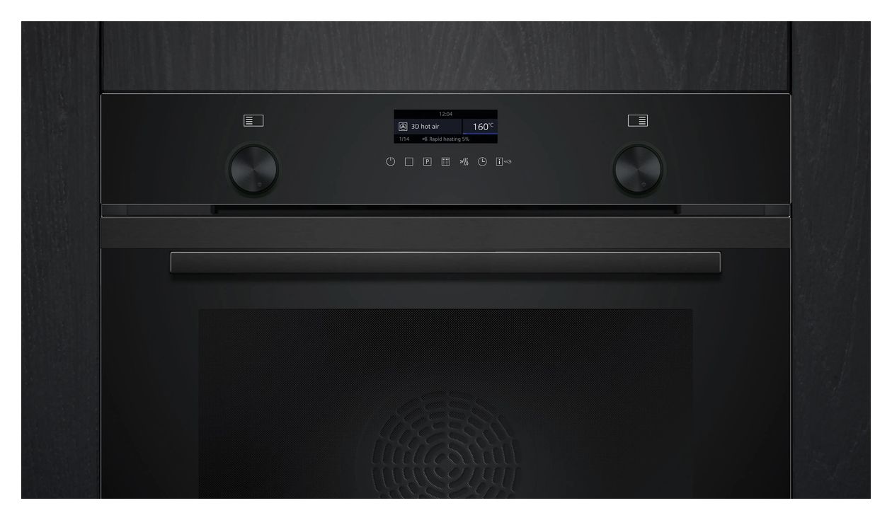 PQ100J60PL (HB279GBB3 + ED61AHSC1E) Backofen-Set groß AutoClean mit autarkem 60 cm Induktions Kochfeld 