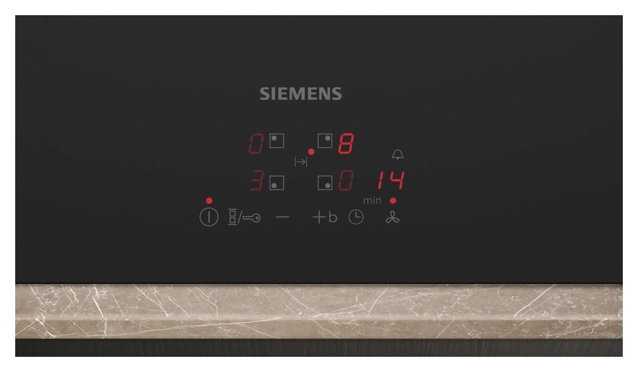 PQ32A8MATT (HB272ABM3 + ED81ABS16E) Backofen-Set groß AutoClean activeClean mit autarkem 80 cm Induktions Kochfeld 