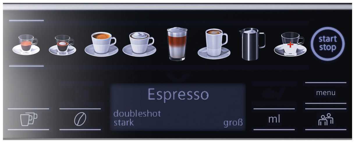 EQ.6 TE657F09DE Kaffeevollautomat 19 bar 1,7 l 300 g AutoClean (Dark inox) 