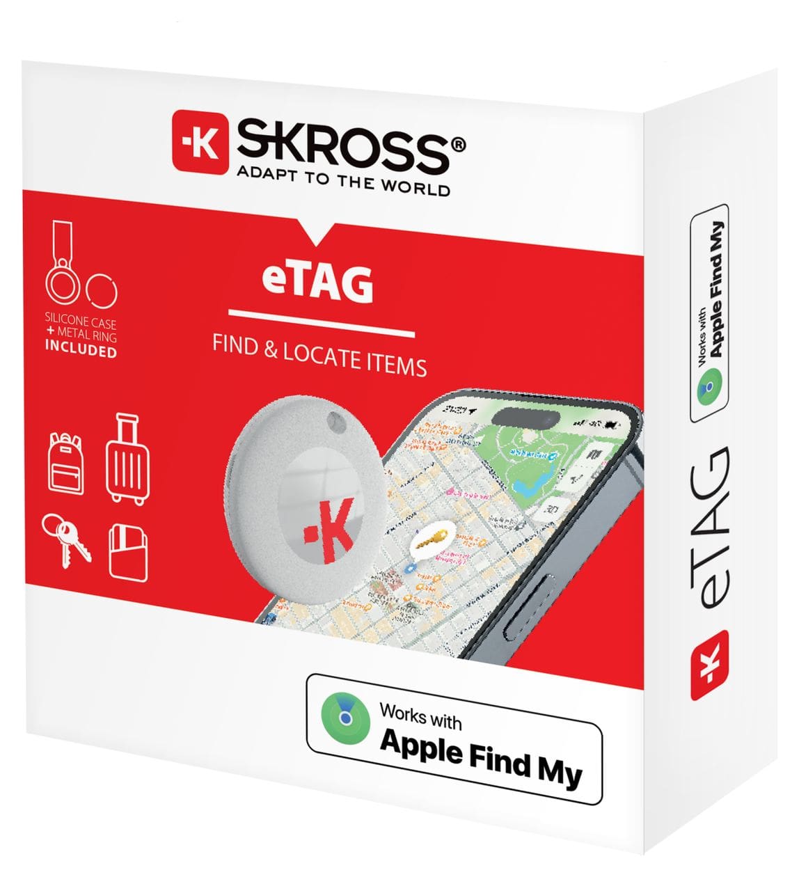 Tracker eTag Apple Find My  (Weiß) 