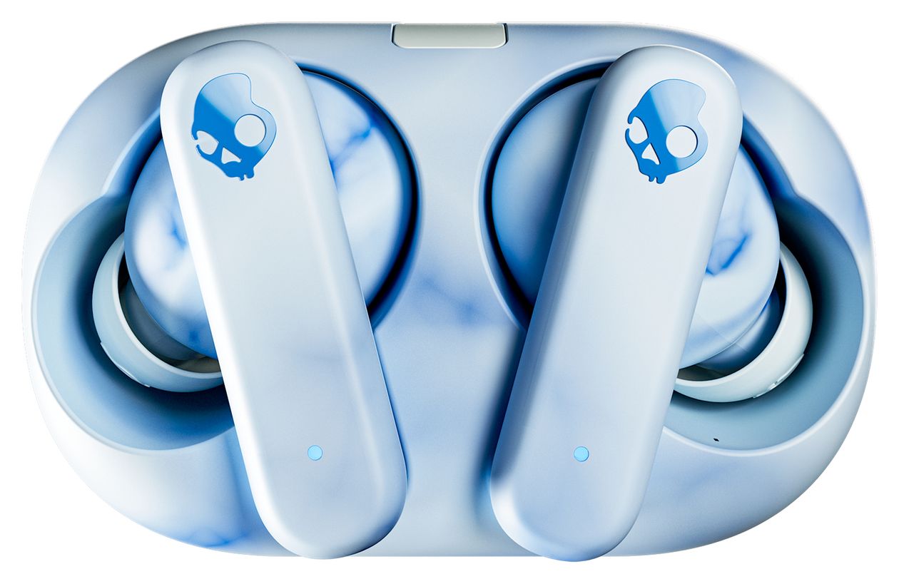 Ecobuds In-Ear Bluetooth Kopfhörer Kabellos TWS 8 h Laufzeit IPX4  (Blau) 