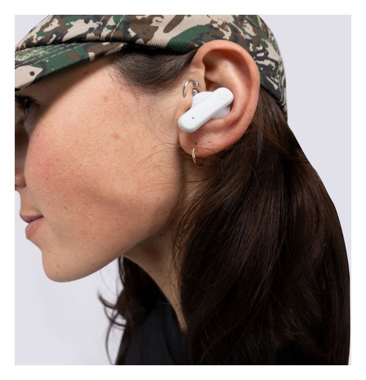 Smokin’ Buds In-Ear Bluetooth Kopfhörer Kabellos TWS IPX4  (Orange, Weiß) 