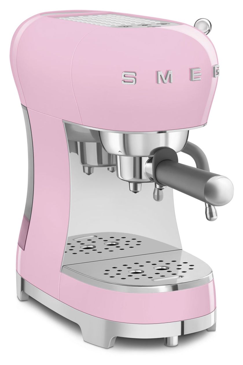 ECF02PKEU Siebträger Kaffeemaschine 15 bar 1350 W  (Pink) 