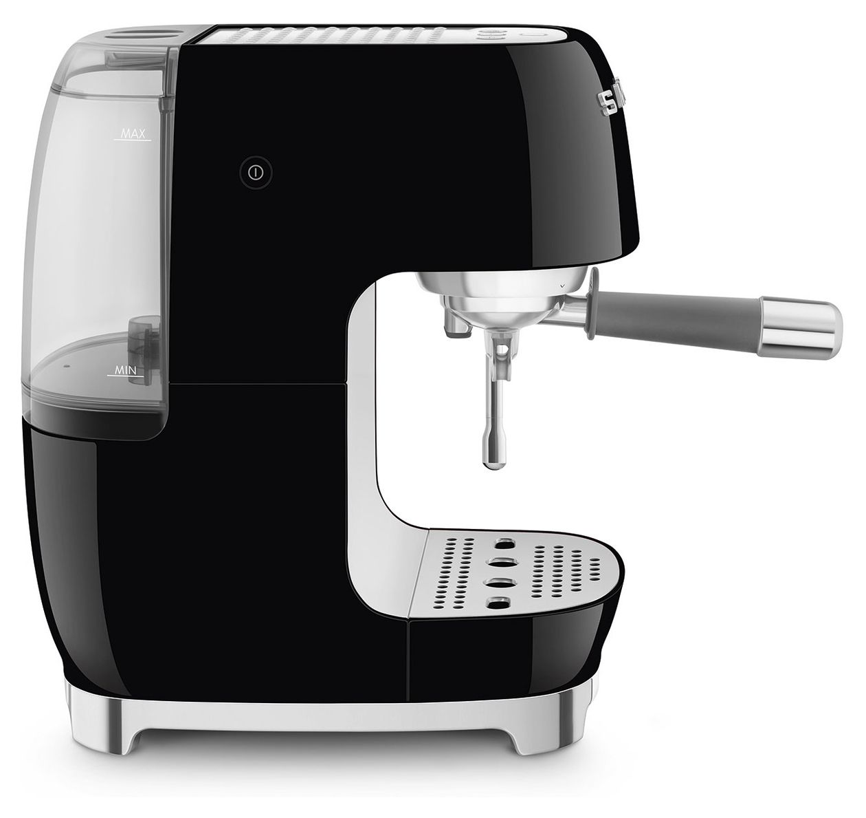ECF03BLEU Siebträger Kaffeemaschine 15 bar 1480 W  (Schwarz) 