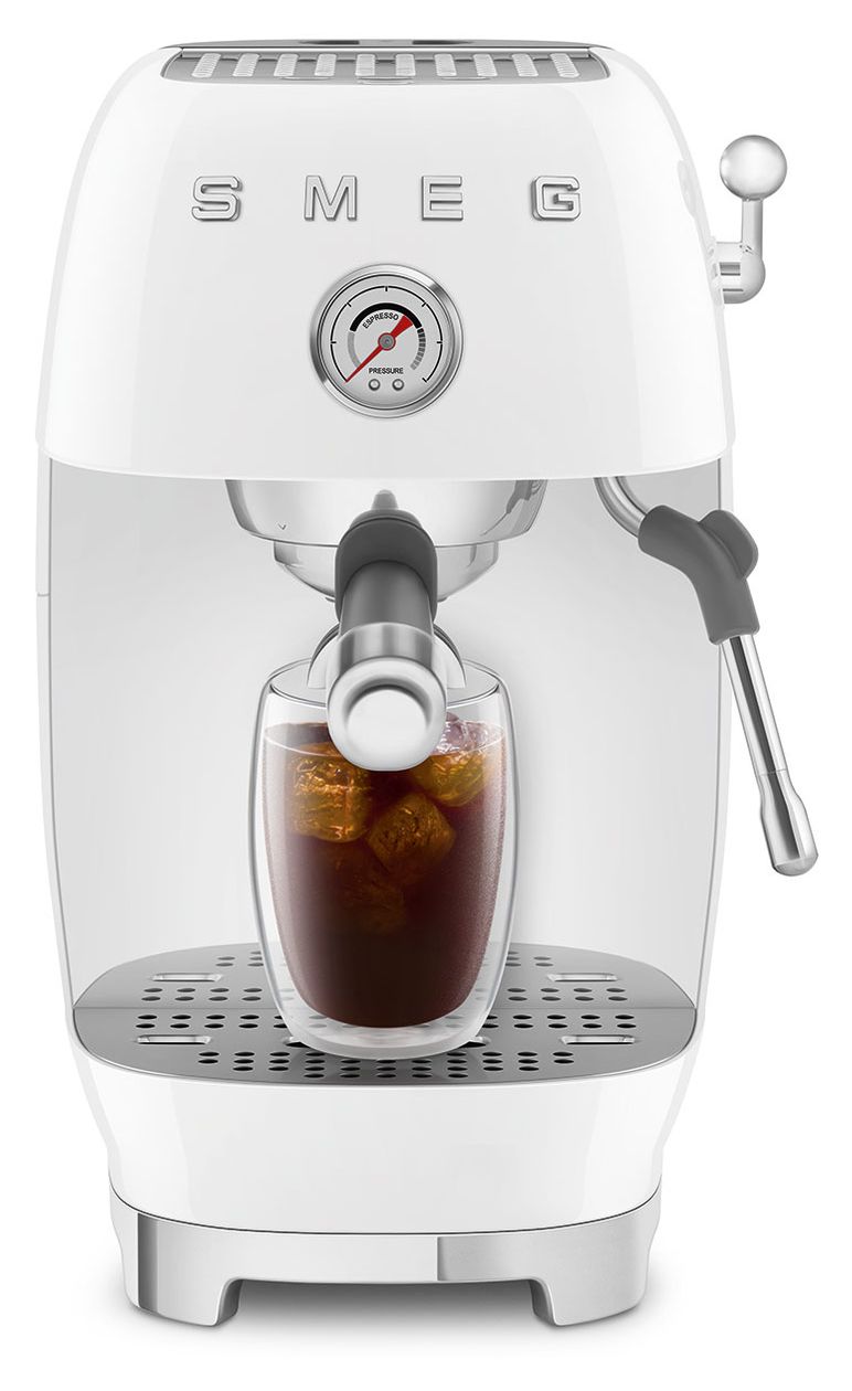 ECF03WHEU Siebträger Kaffeemaschine 15 bar 1480 W  (Weiß) 