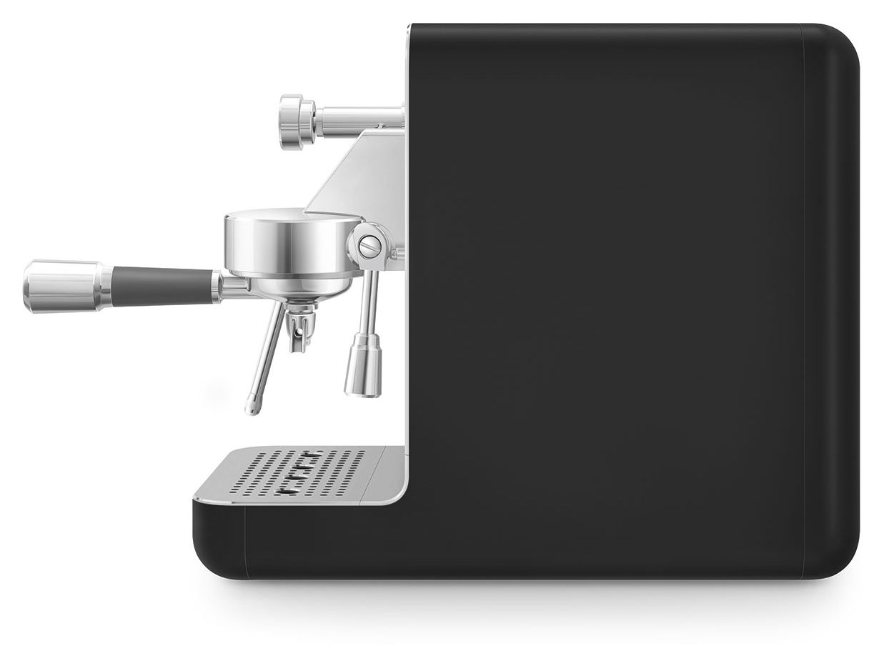 EMC02BLMEU Kaffeevollautomat 15 bar 1,7 l  (Schwarz) 