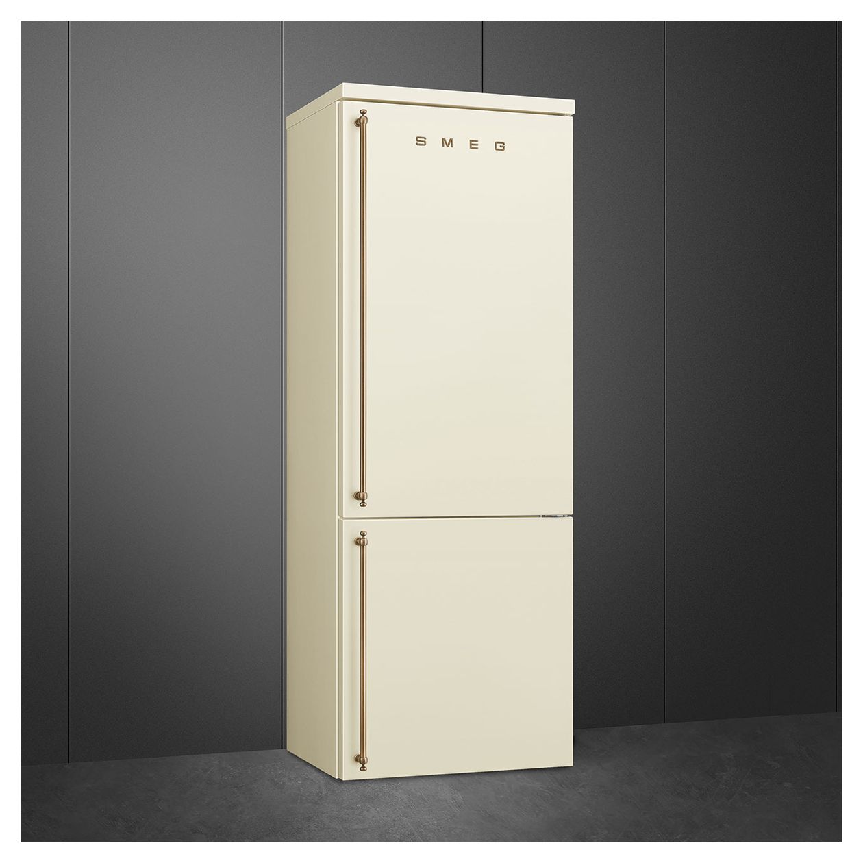 FA8005RPO5 344 l / 137 l Kühl-Gefrierkombi freistehend NoFrost 285 kWh Jahr  (Cremefarben) 