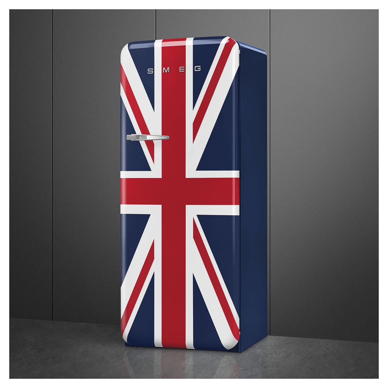 FAB28RDUJ6 270 l / 244 l Kühlschrank freistehend EEK: C 104 kWh Jahr  (Blau, Weiß, Rot) 