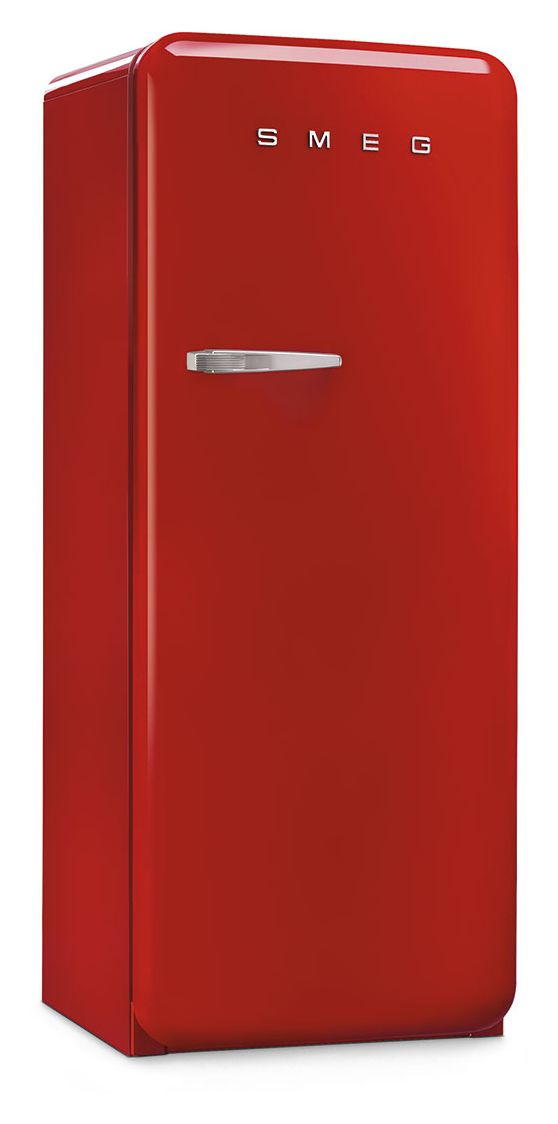 FAB28RRD6 270 l / 244 l Kühlschrank freistehend EEK: C 104 kWh Jahr  (Rot) 