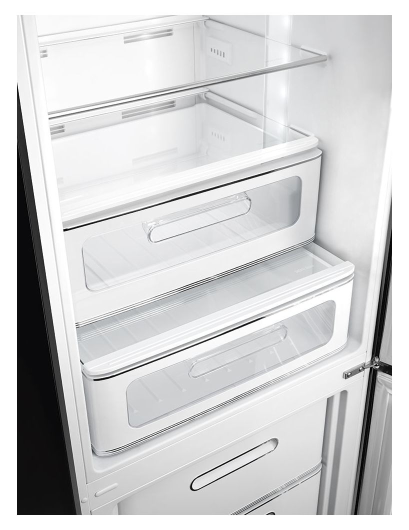 FAB32RBL6 234 l / 97 l Kühl-Gefrierkombi freistehend NoFrost 158 kWh Jahr  (Schwarz) 