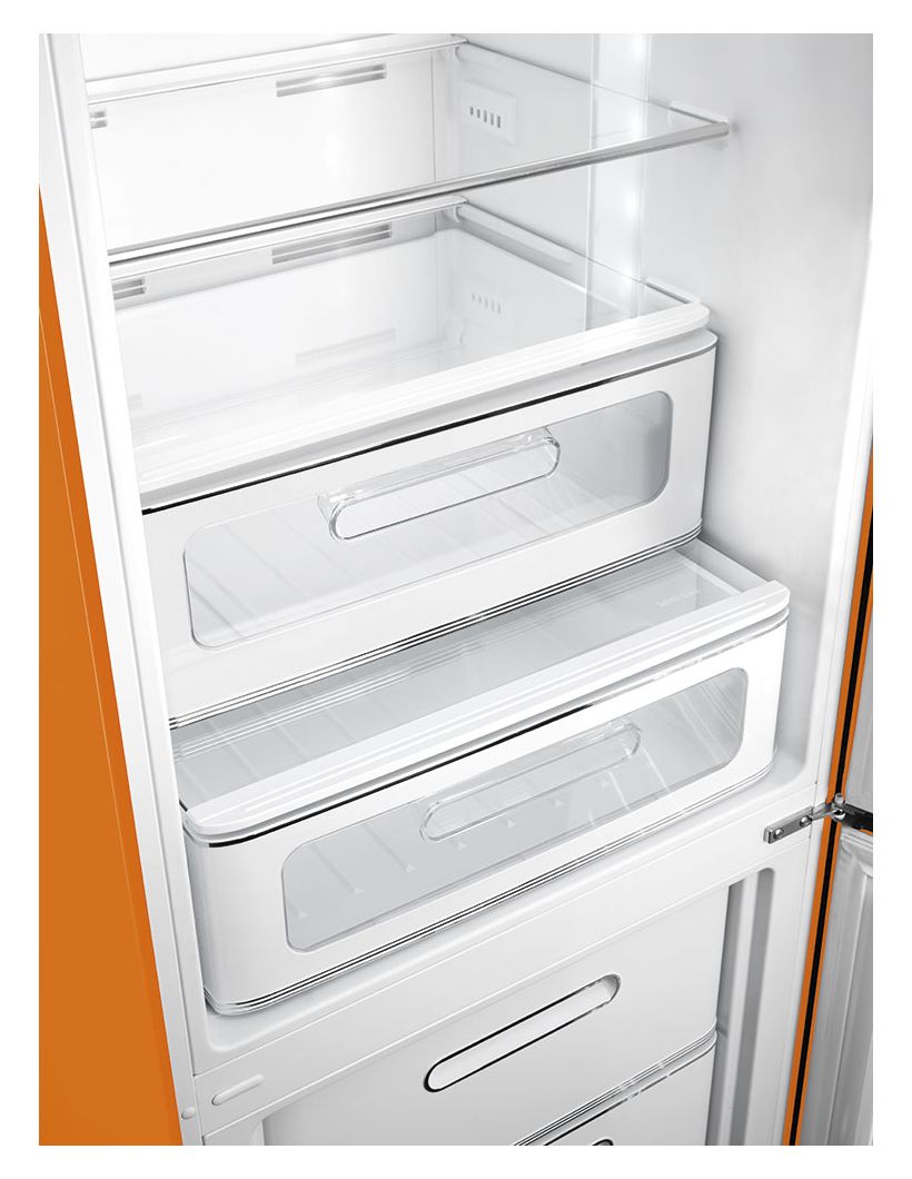 FAB32ROR6 234 l / 97 l Kühl-Gefrierkombi freistehend NoFrost 158 kWh Jahr  (Orange) 