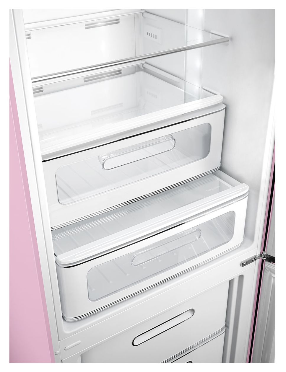 FAB32RPK6 234 l / 97 l Kühl-Gefrierkombi freistehend NoFrost 158 kWh Jahr  (Pink) 