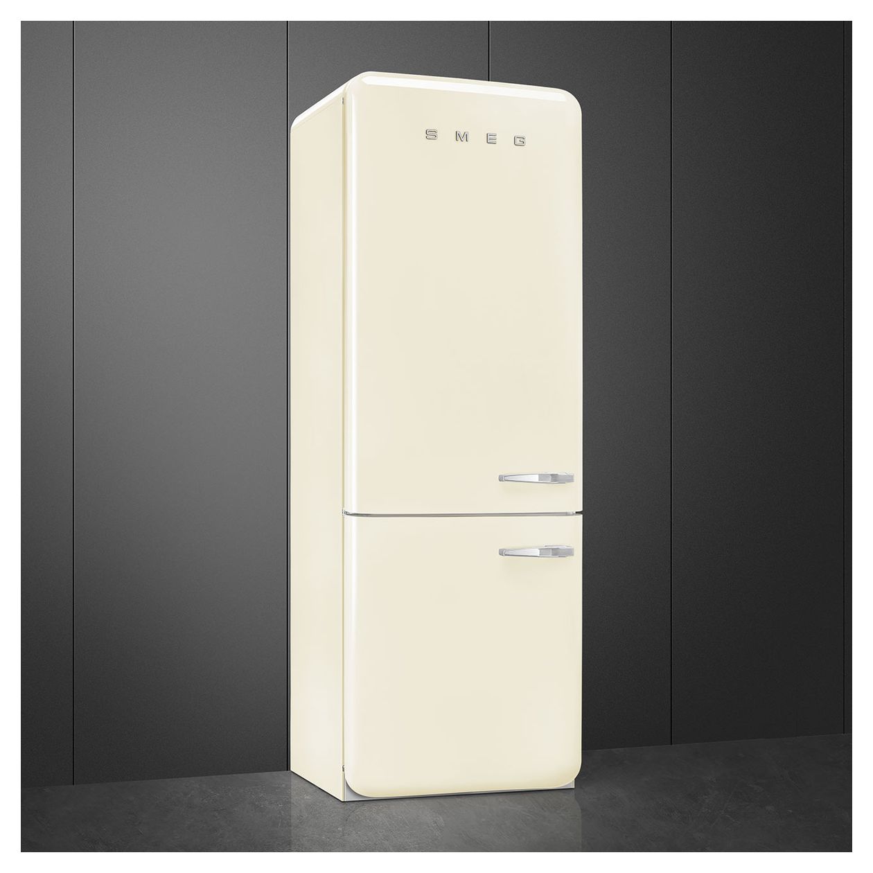 FAB38LCR6 344 l / 137 l Kühl-Gefrierkombi freistehend NoFrost 230 kWh Jahr  (Cremefarben) 