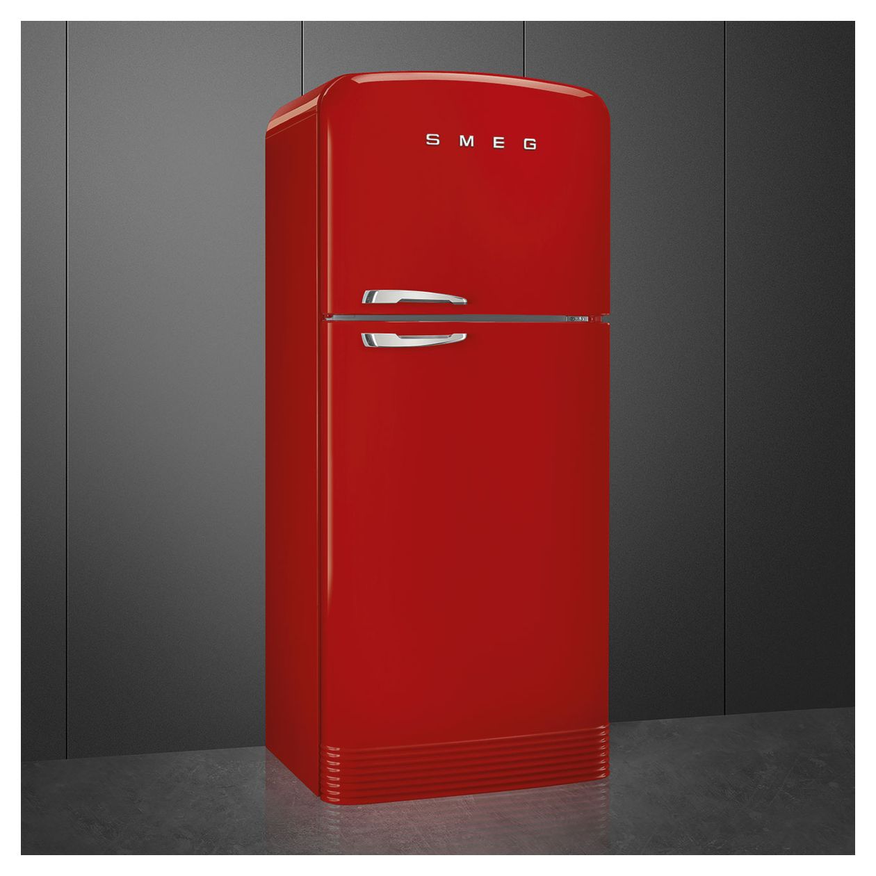 FAB50RRD5 524 l / 400 l / 124 l Kühl-Gefrierkombi freistehend NoFrost 265 kWh Jahr  (Rot) 