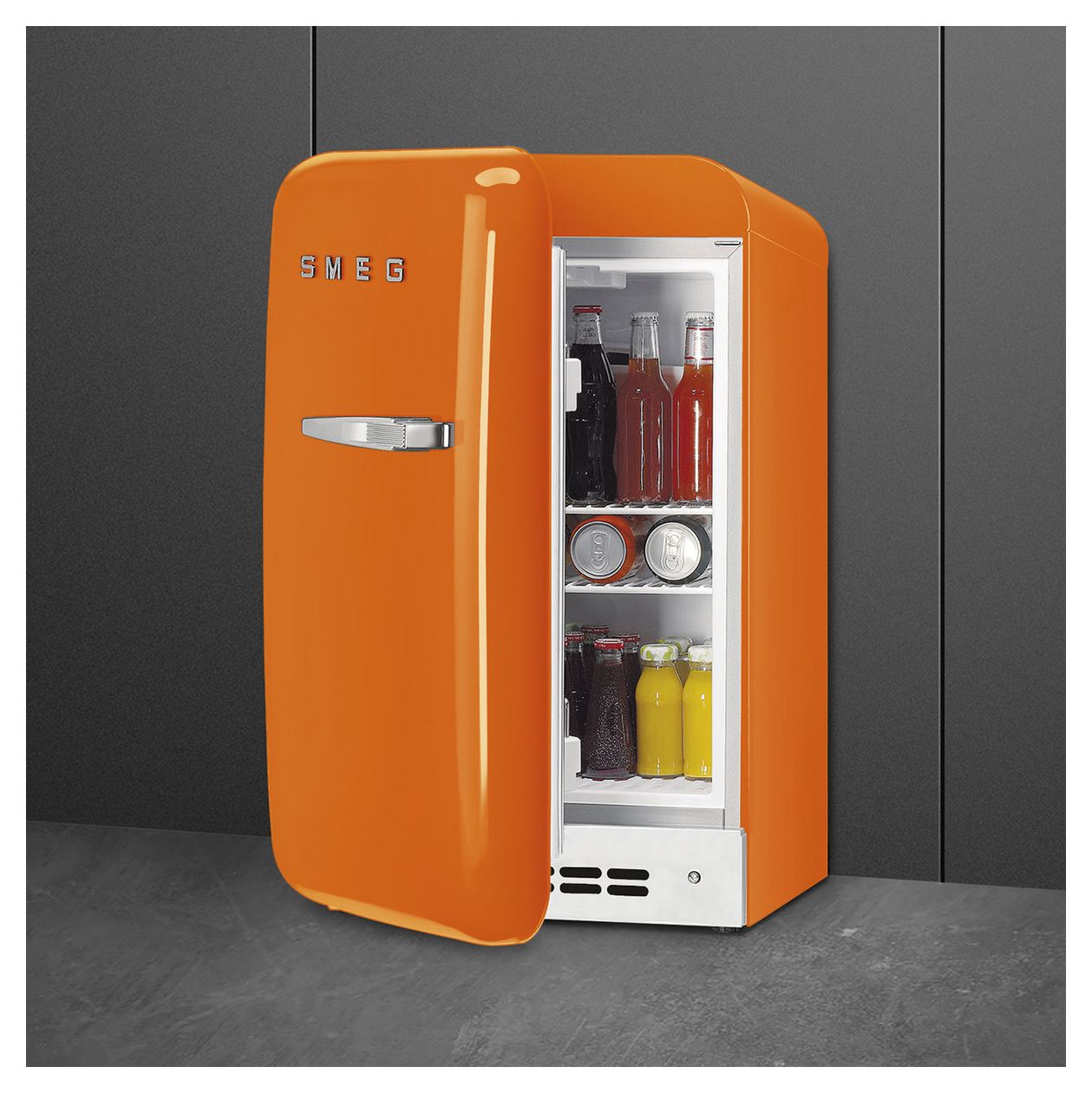 FAB5LOR5 34 l / 34 l Kühlschrank freistehend EEK: D 61 kWh Jahr  (Orange) 