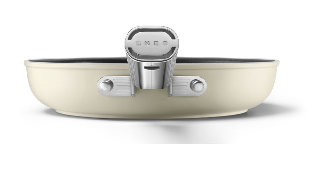 FPF2402CRM Bratpfanne 50's Style 24 cm Keramik beschichtet für alle Herdplatten und Backöfen bis 250° Spülmaschinengeeignet 