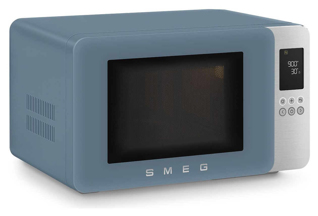 MOC01SBMEU Standgeräte Solo 900 W Größe: mittel Grill  (Blau) 
