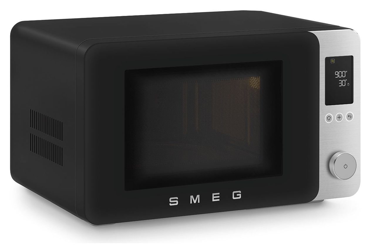 MOC02BLMEU Freistehende Mikrowelle 900 W Größe: mittel Grill  (Schwarz) 