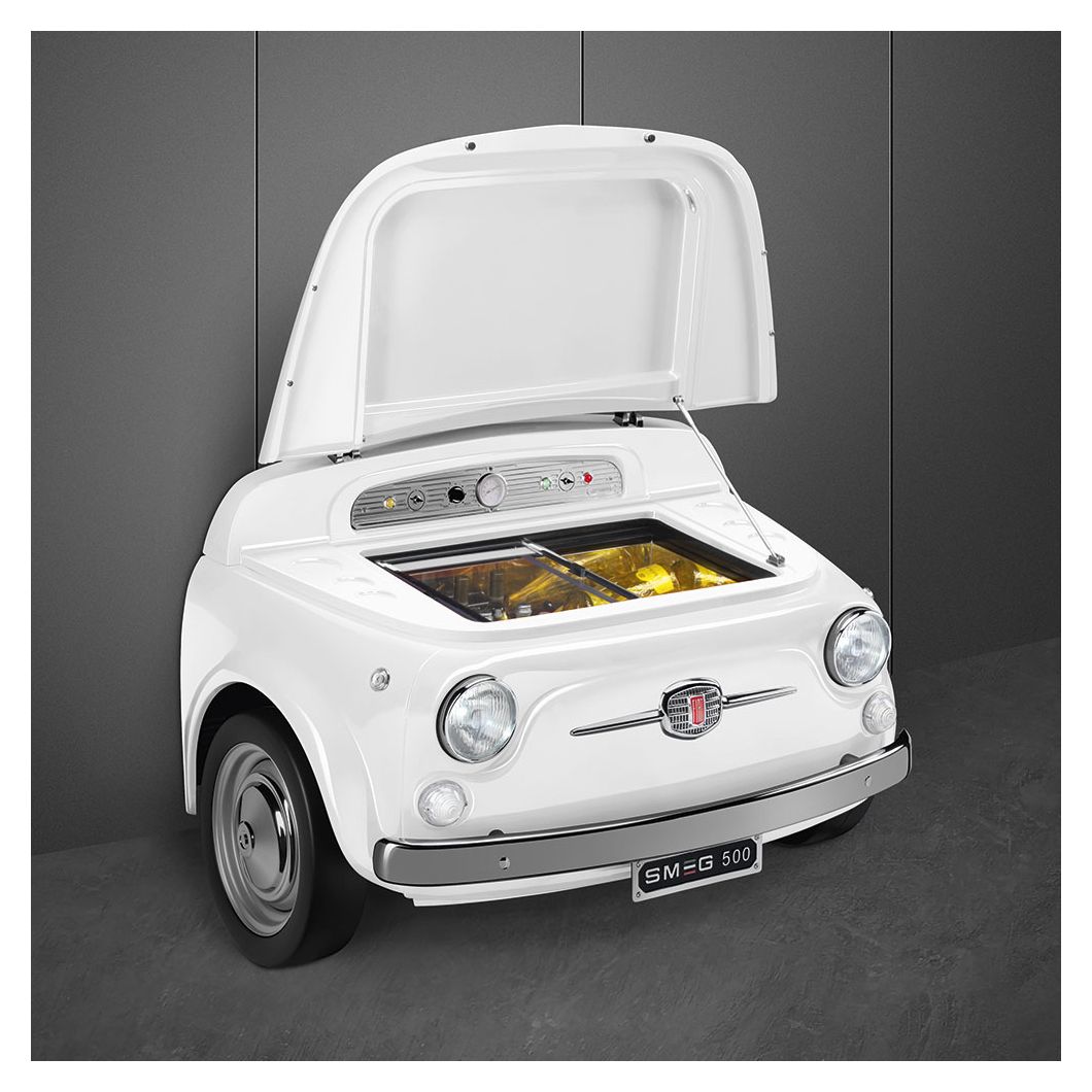 SMEG500B Minibar 109 l / 109 l Tischkühlschrank EEK: F 103 kWh Jahr  (Weiß) 