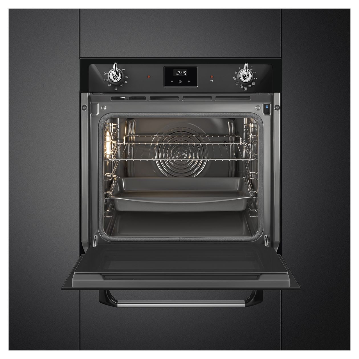 SOP6900TN Einbaubackofen 68 l AutoClean 