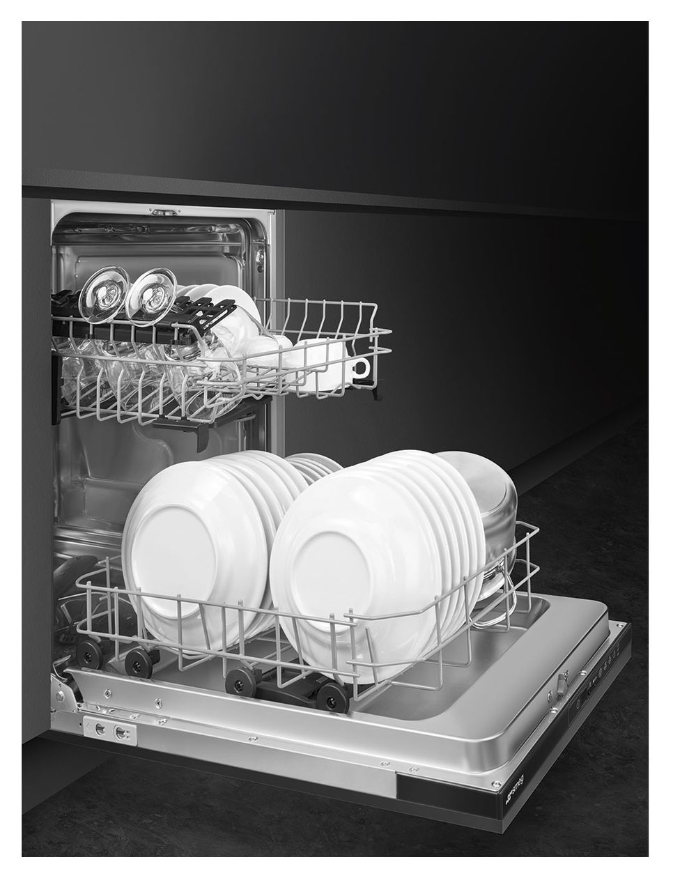 ST4512EIN 60 cm Geschirrspüler vollintegriert (ohne Front) Leise aquaStop Funktion 