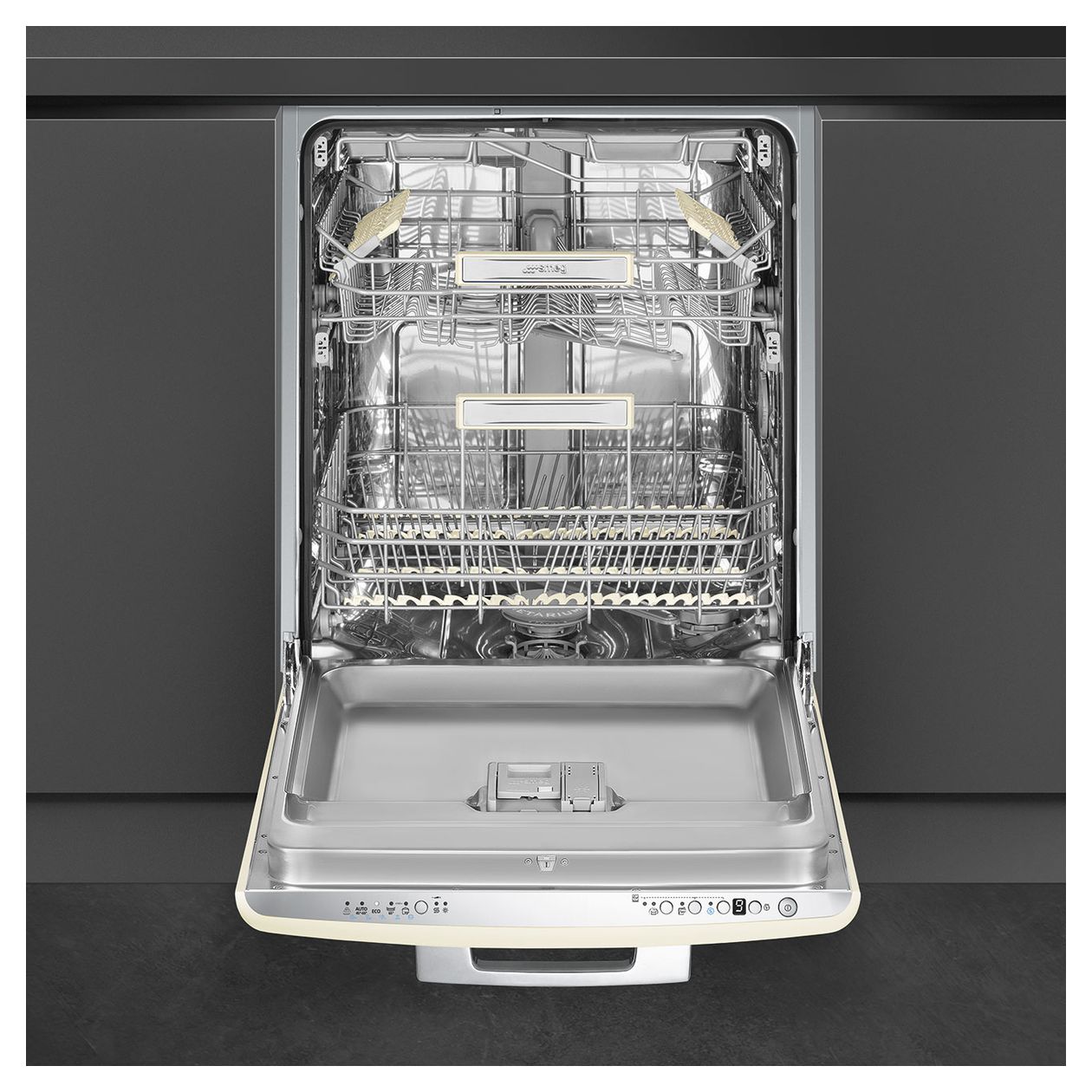 STFABCR3 60 cm Geschirrspüler unterbaufähig Leise 13 Maßgedecke aquaStop Funktion Kondensations 