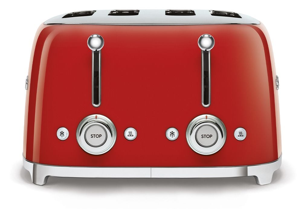 TSF03RDEU Toaster 2000 W 4 Scheibe(n) 6 Stufen  (Rot) 