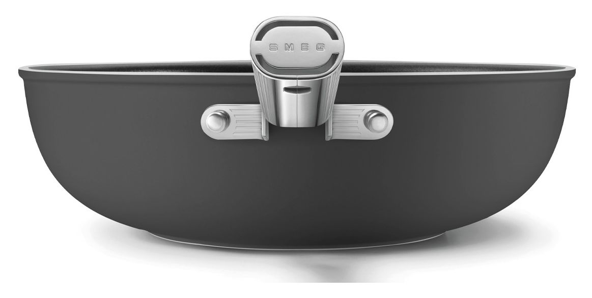 WOF3002BLM Wok 50's Style 30 cm Keramik beschichtet für alle Herdplatten und Backöfen bis 250° Spülmaschinengeeignet 