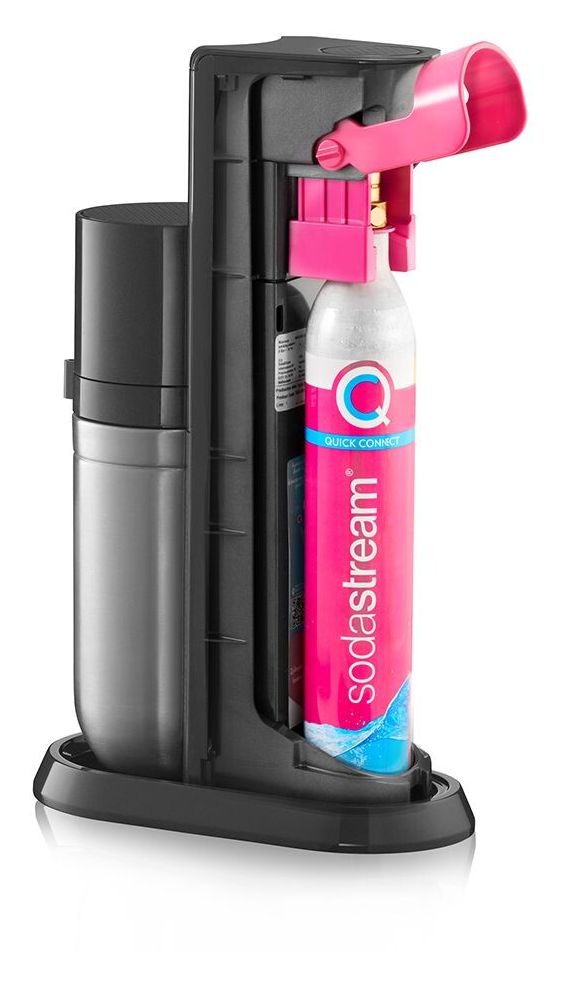 Duo Wassersprudler  (Schwarz, Edelstahl) 